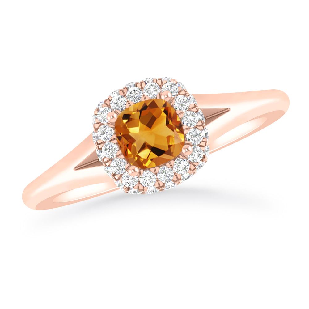 Rose Gold - Citrine