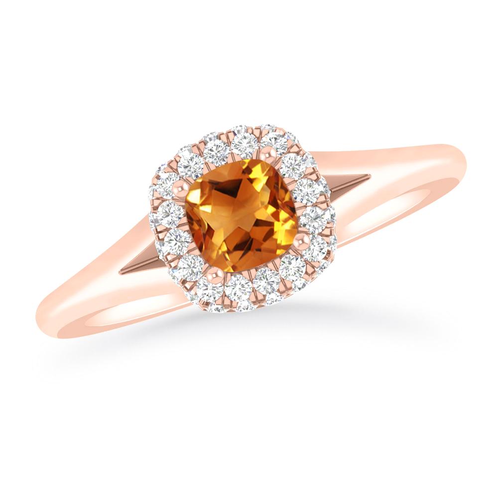 Rose Gold - Citrine