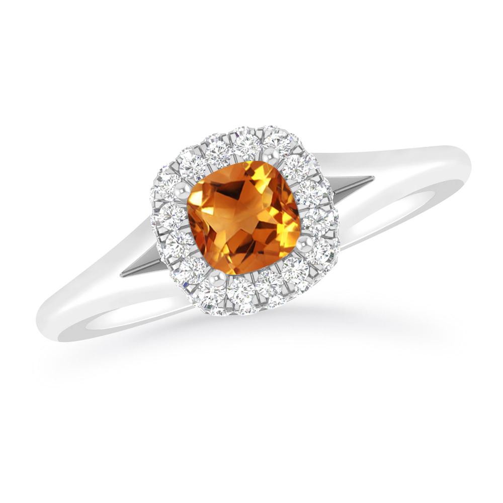 White Gold - Citrine