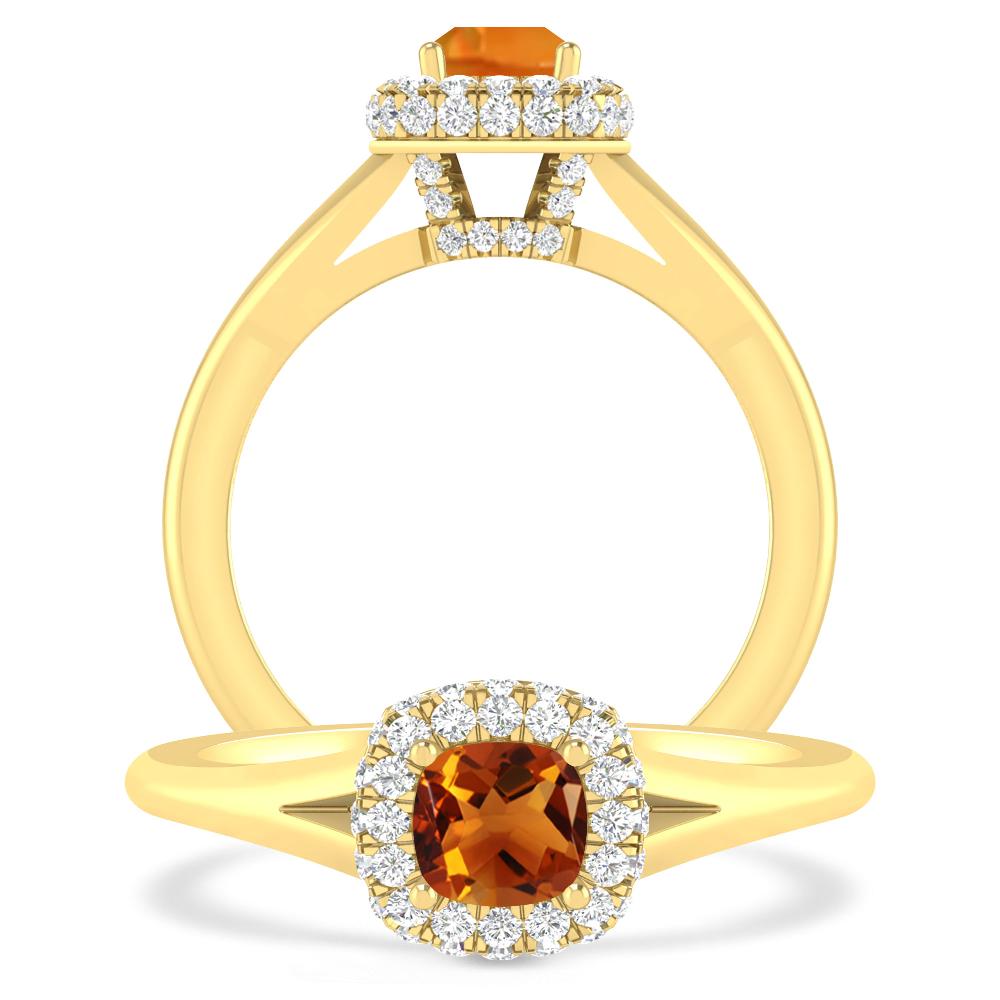 Yellow Gold - Citrine