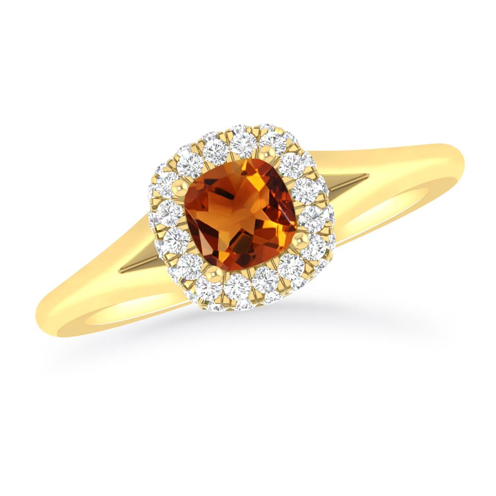 Yellow Gold - Citrine