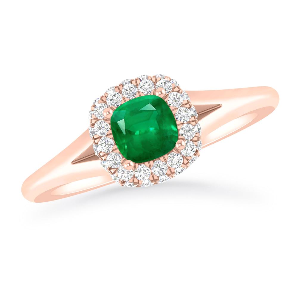 Rose Gold - Emerald