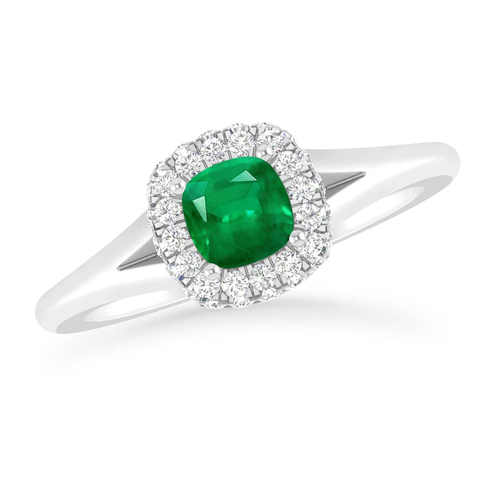 White Gold - Emerald