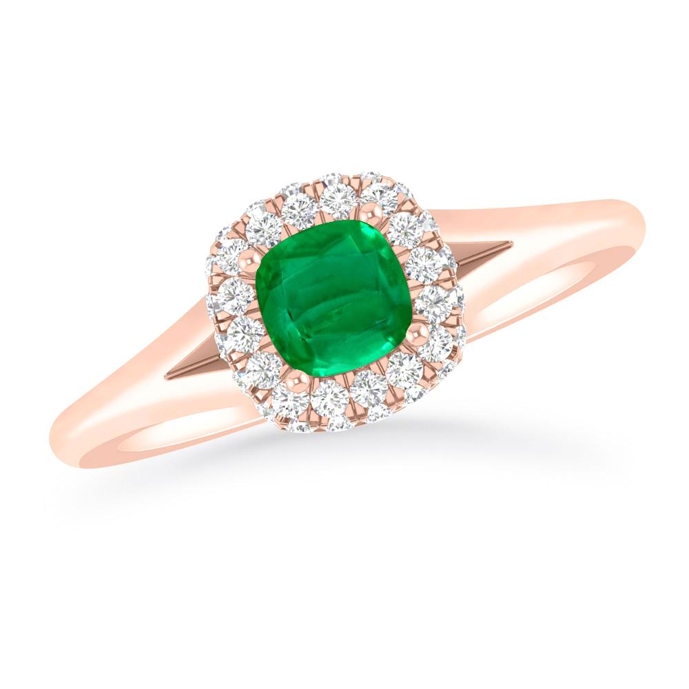 Rose Gold - Emerald