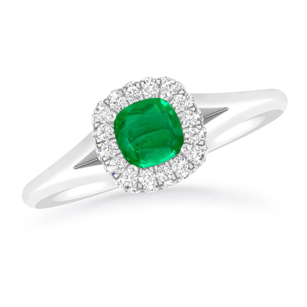 White Gold - Emerald