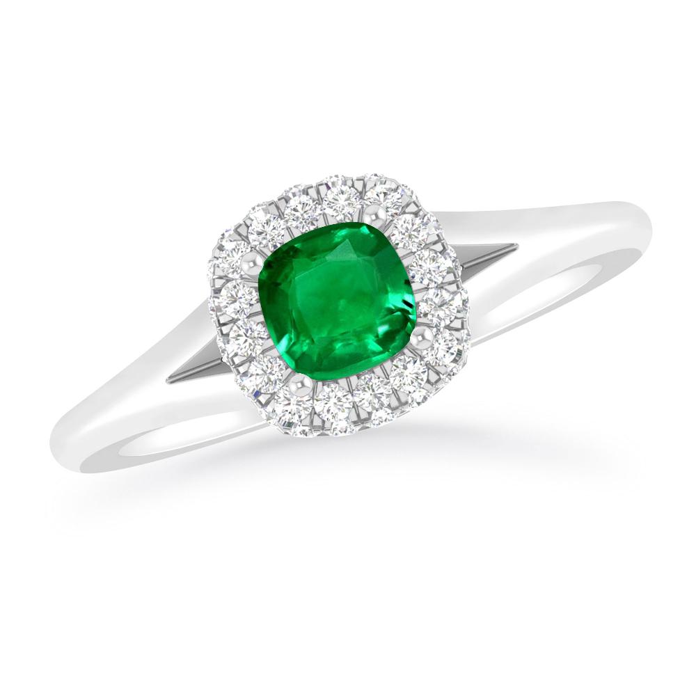 White Gold - Emerald