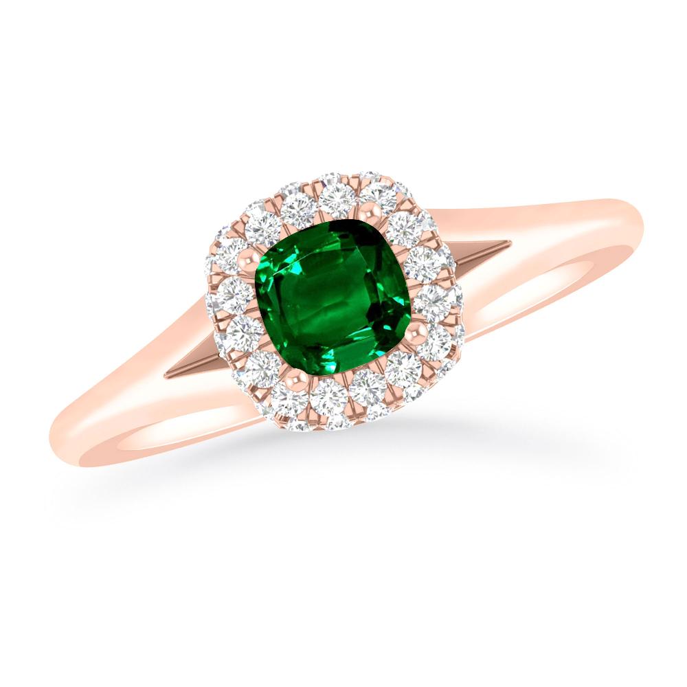 Rose Gold - Emerald