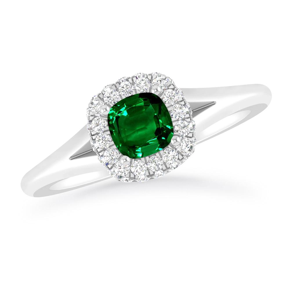 White Gold - Emerald