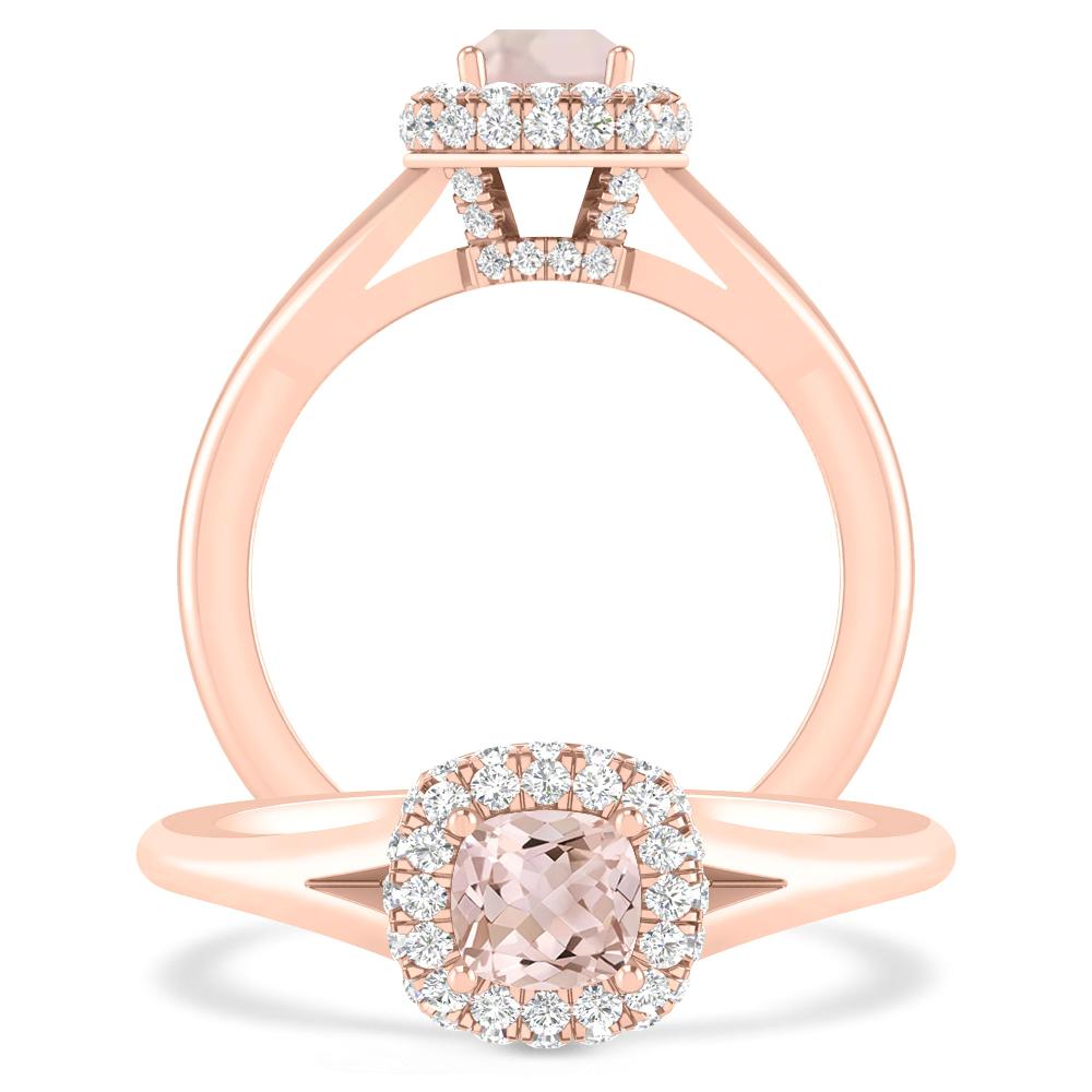 Rose Gold - Morganite