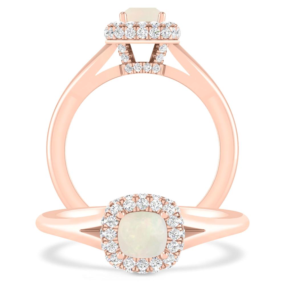 Rose Gold - Opal