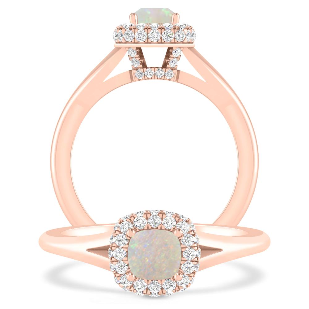 Rose Gold - Opal