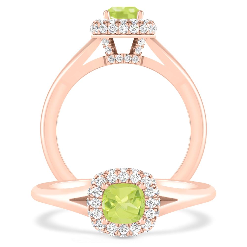 Rose Gold - Peridot