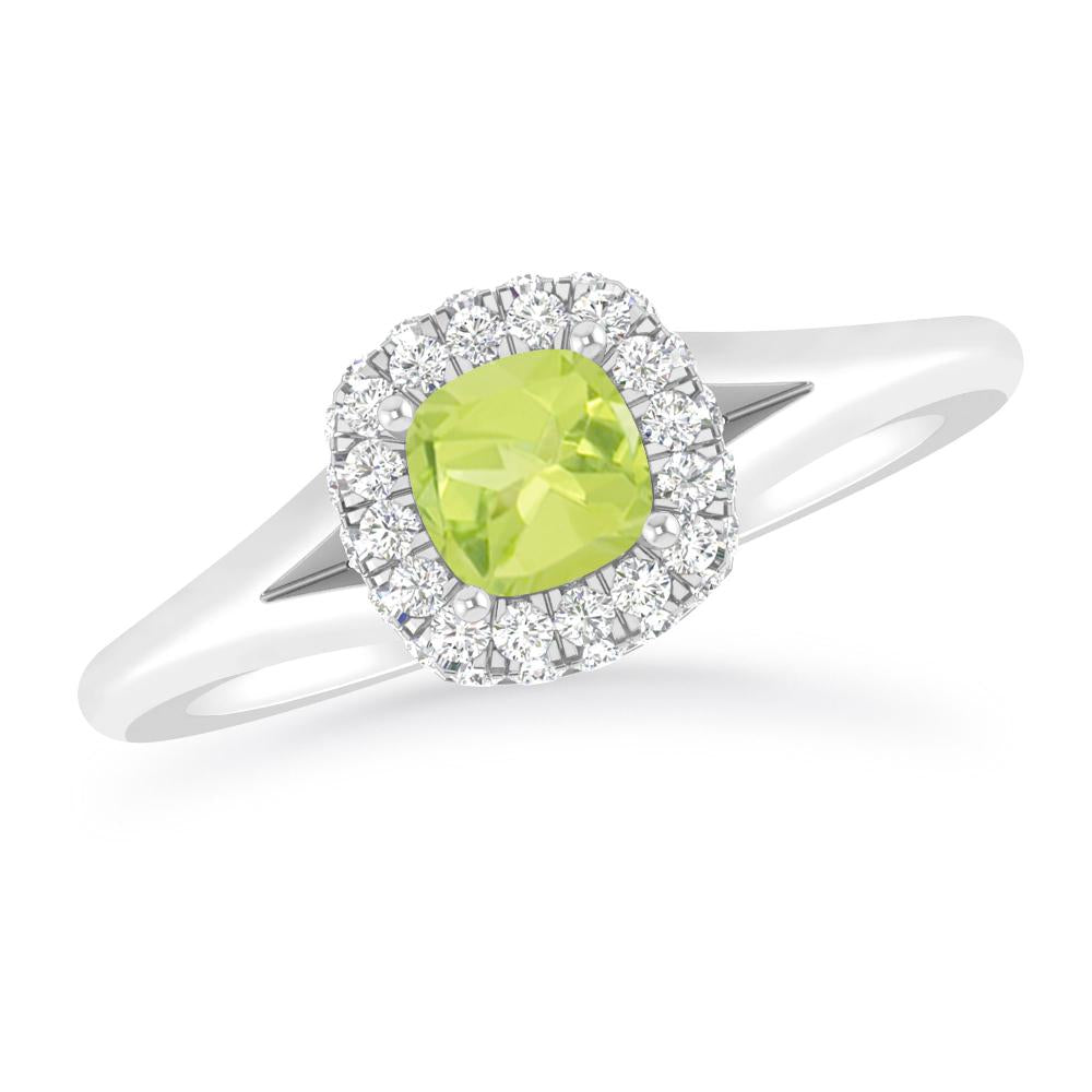 White Gold - Peridot