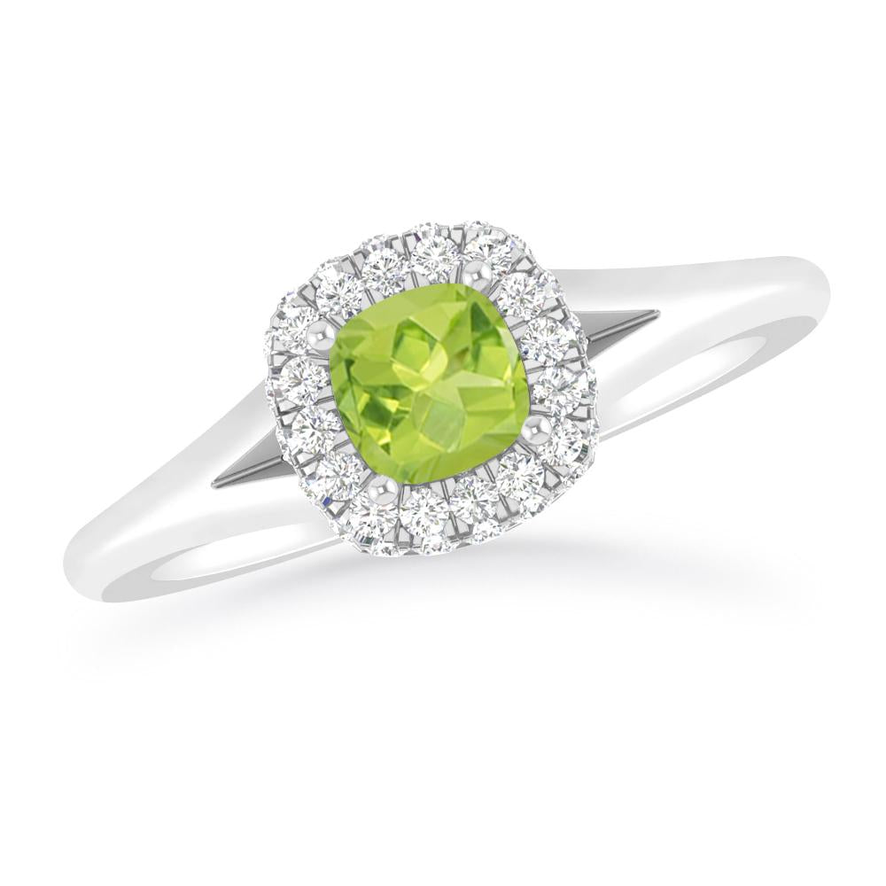 White Gold - Peridot