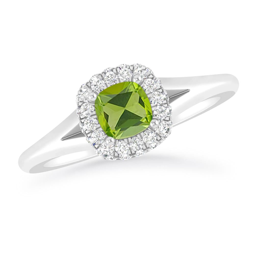 White Gold - Peridot