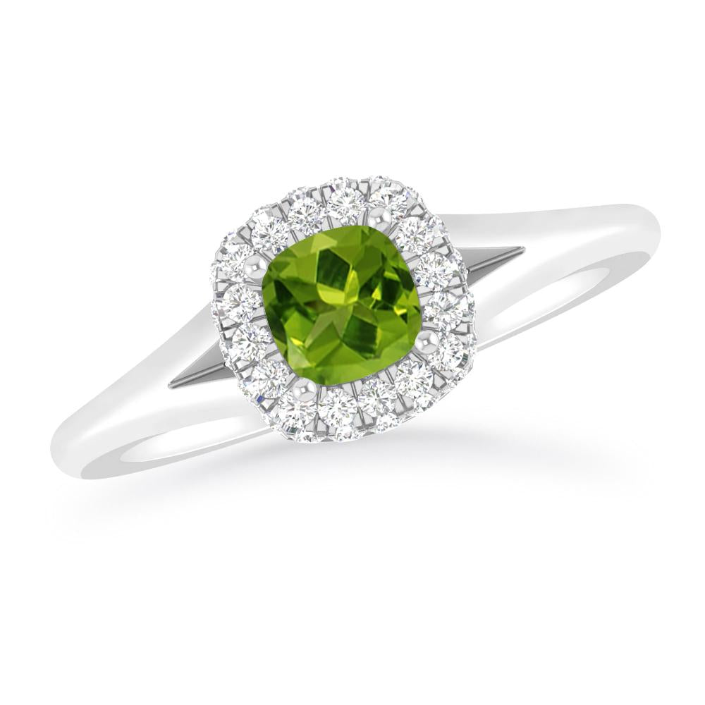 White Gold - Peridot