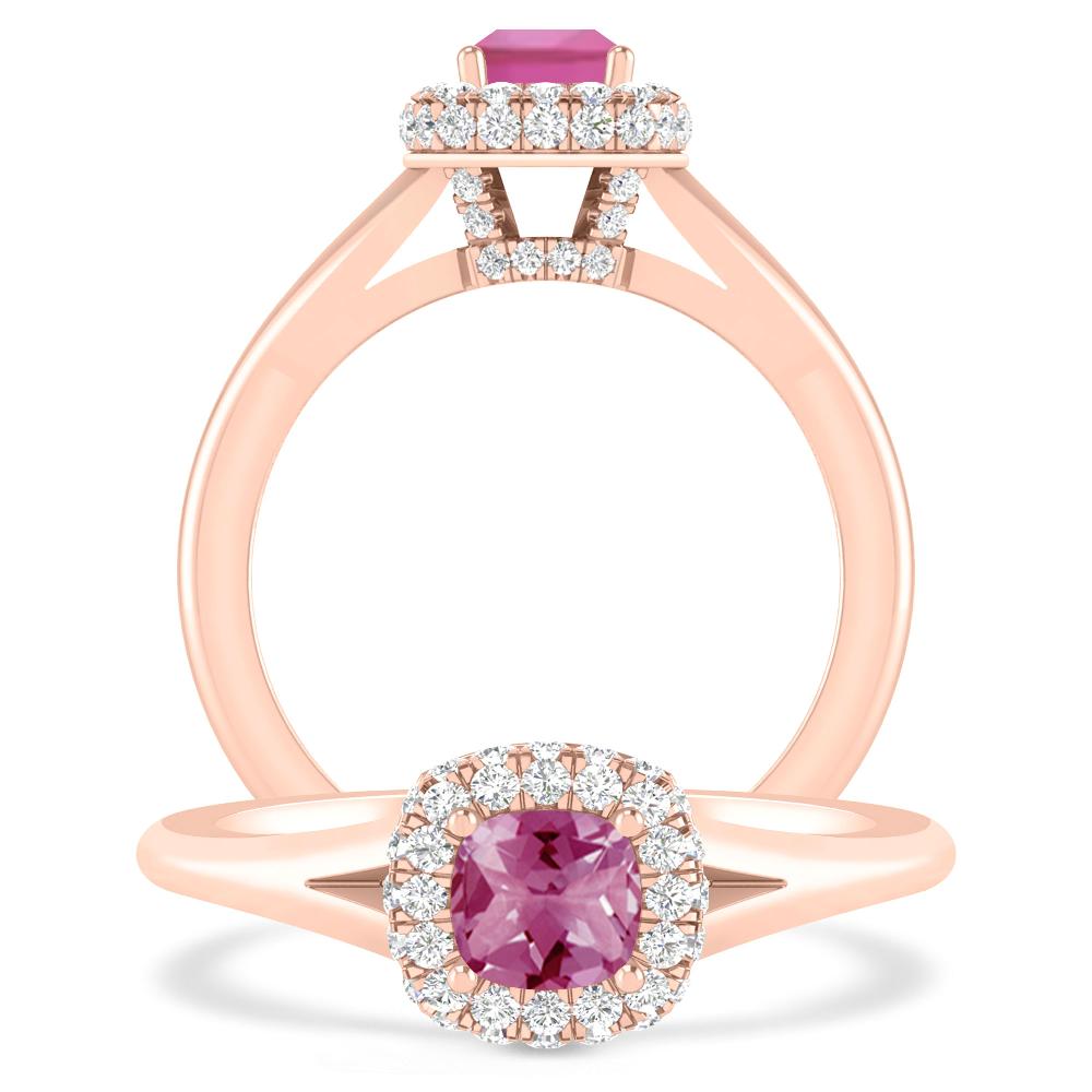 Rose Gold - Pink Tourmaline