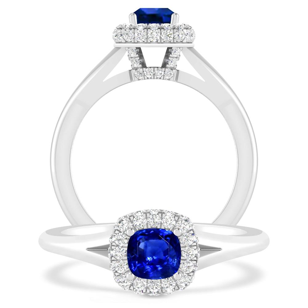 White Gold - Sapphire