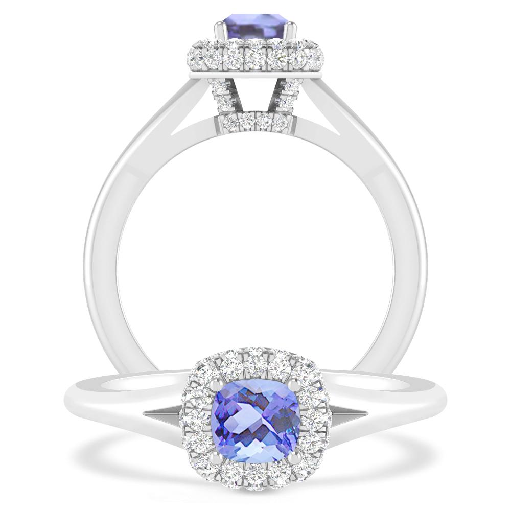 White Gold - Tanzanite