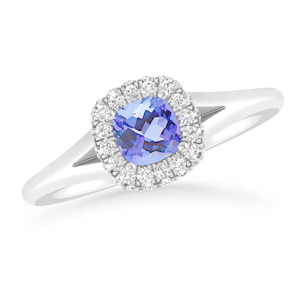 White Gold - Tanzanite