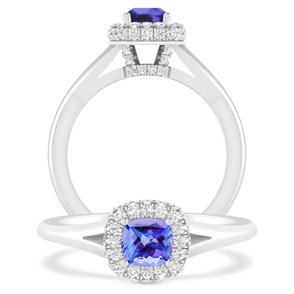 White Gold - Tanzanite