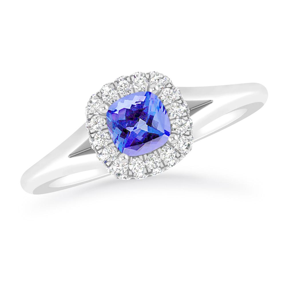 White Gold - Tanzanite