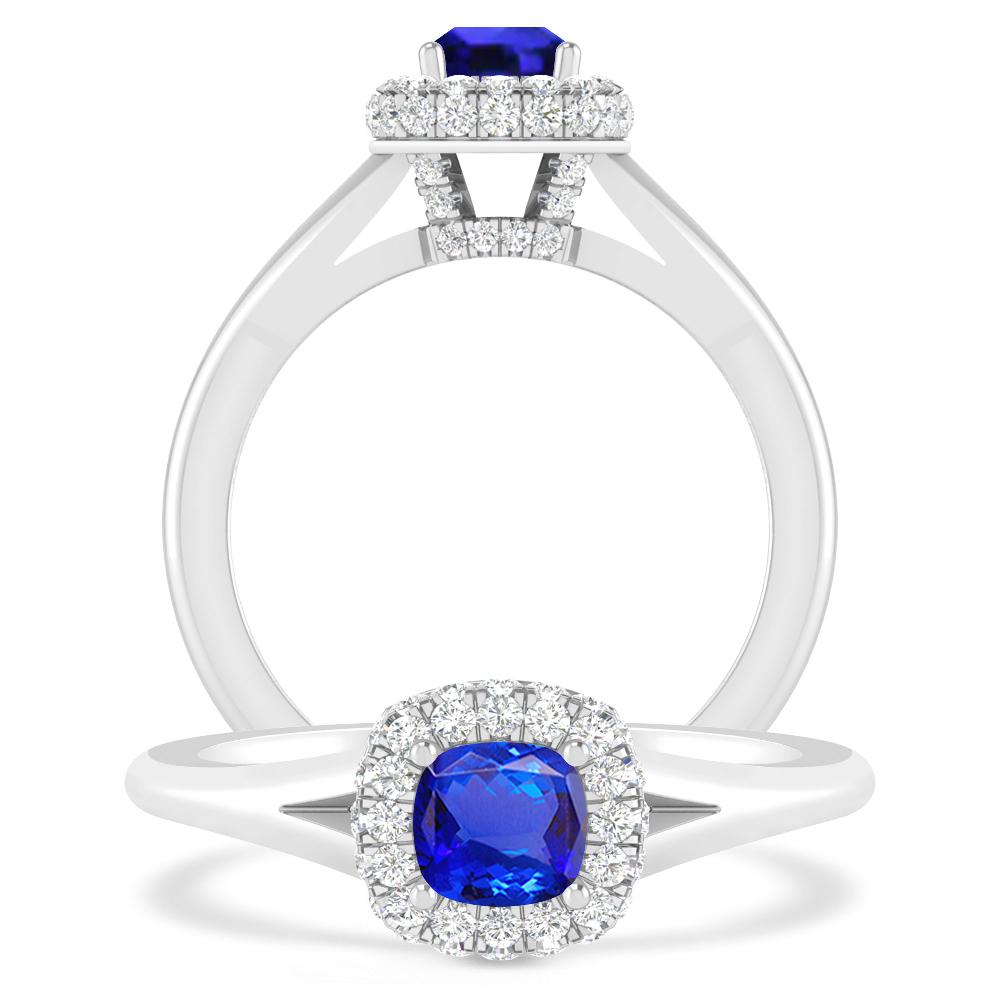 White Gold - Tanzanite