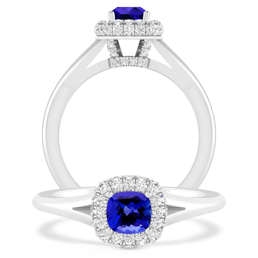 White Gold - Tanzanite