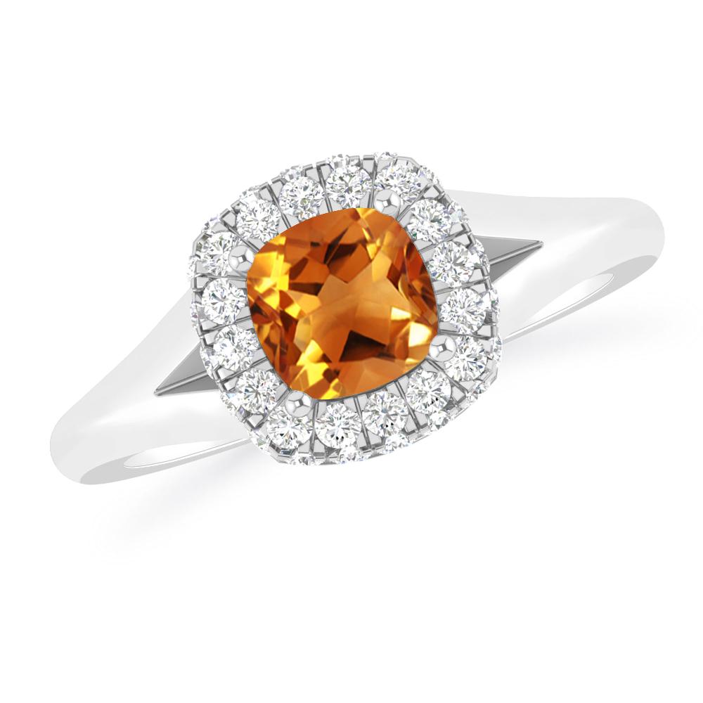 White Gold - Citrine