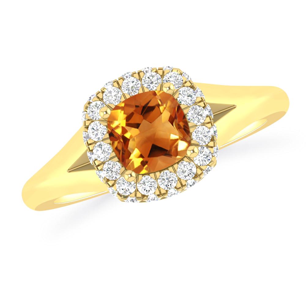 Yellow Gold - Citrine