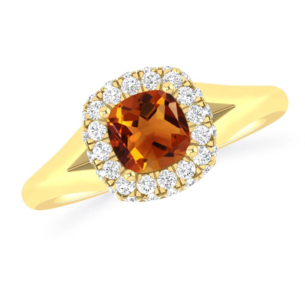 Yellow Gold - Citrine