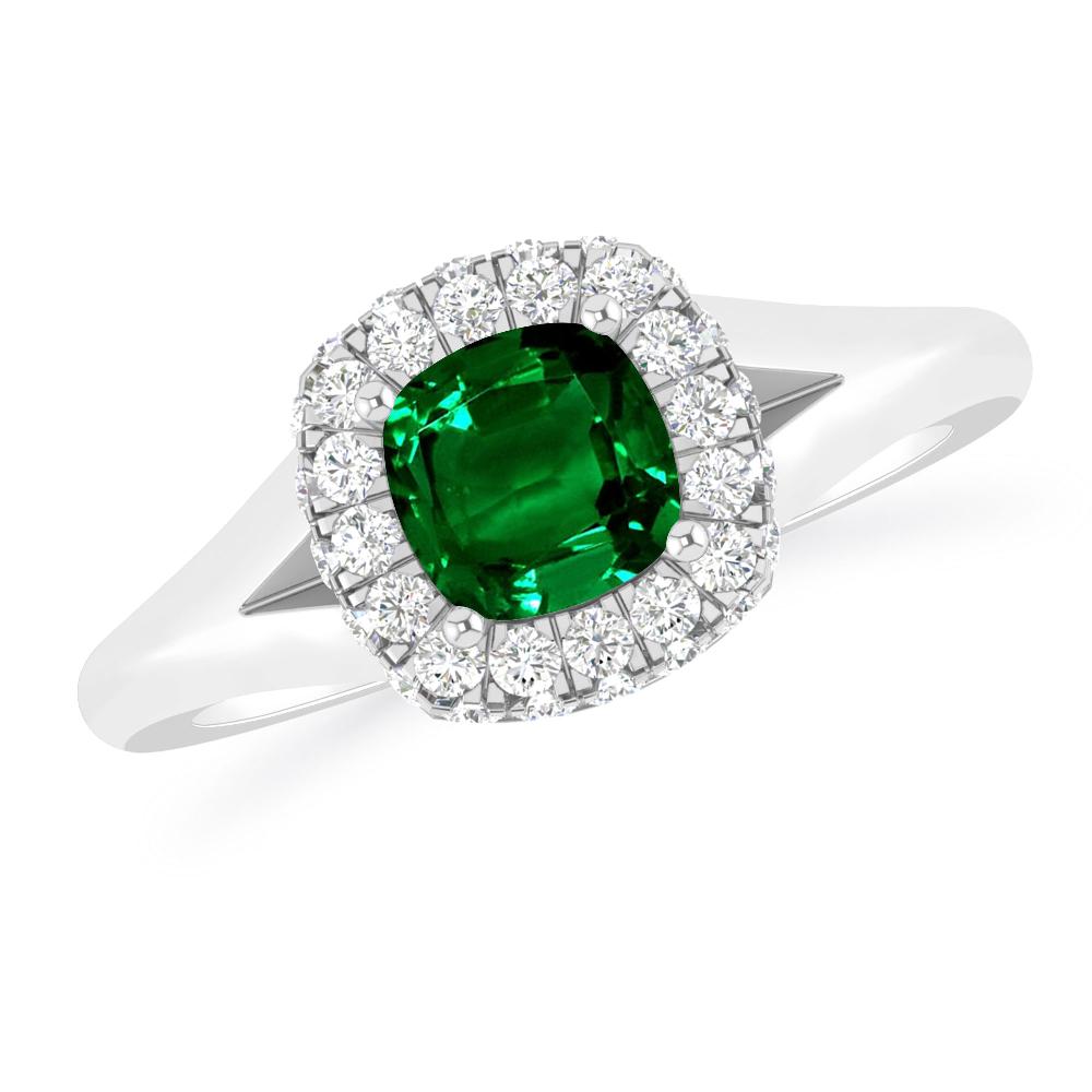 White Gold - Emerald