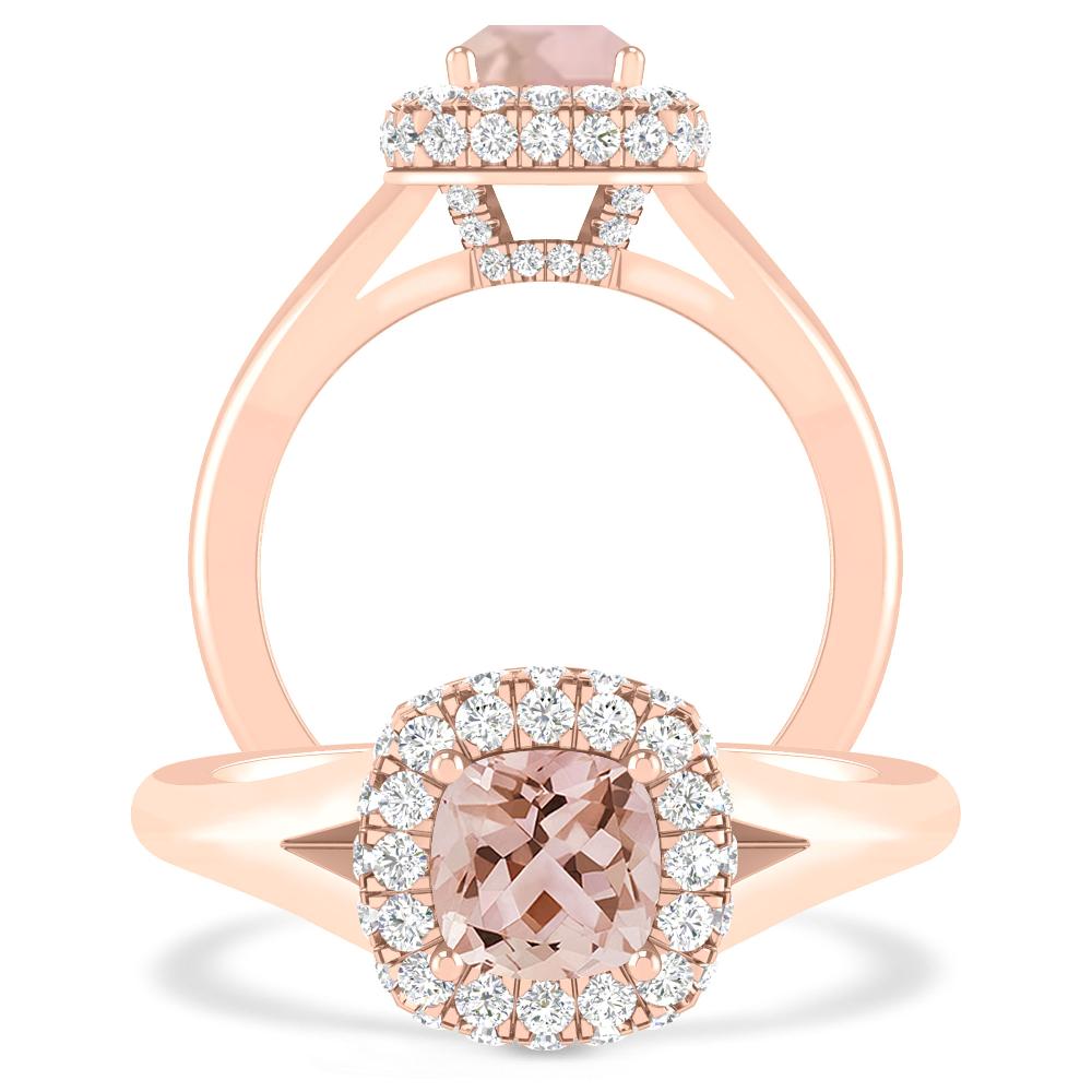 Rose Gold - Morganite