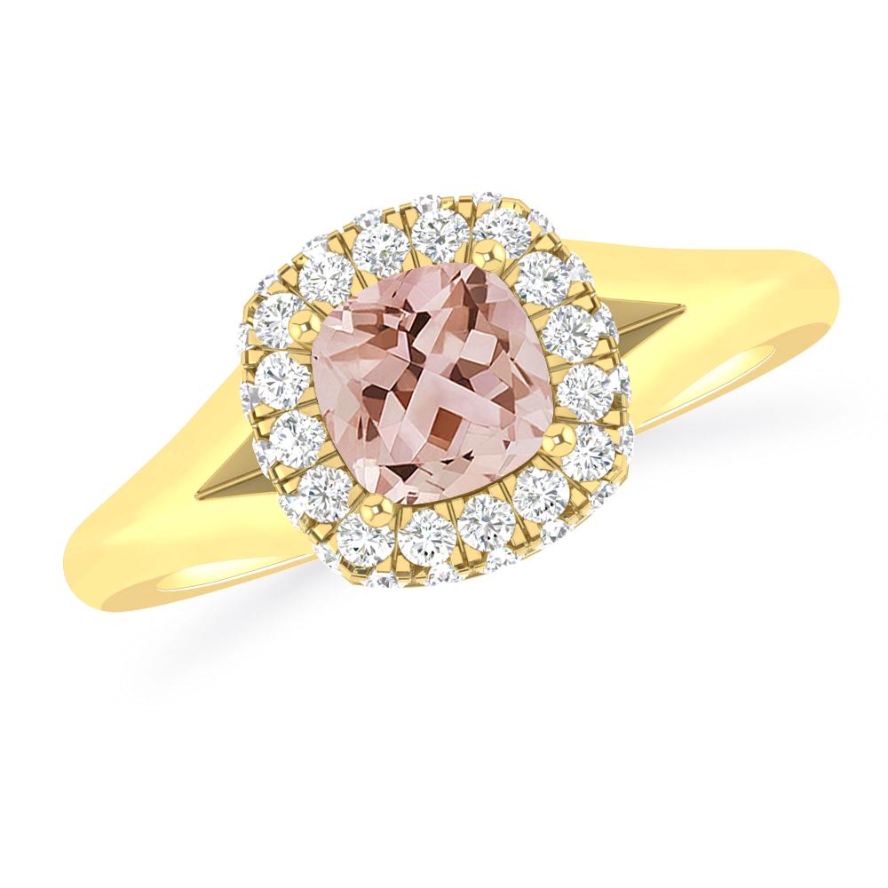 Yellow Gold - Morganite