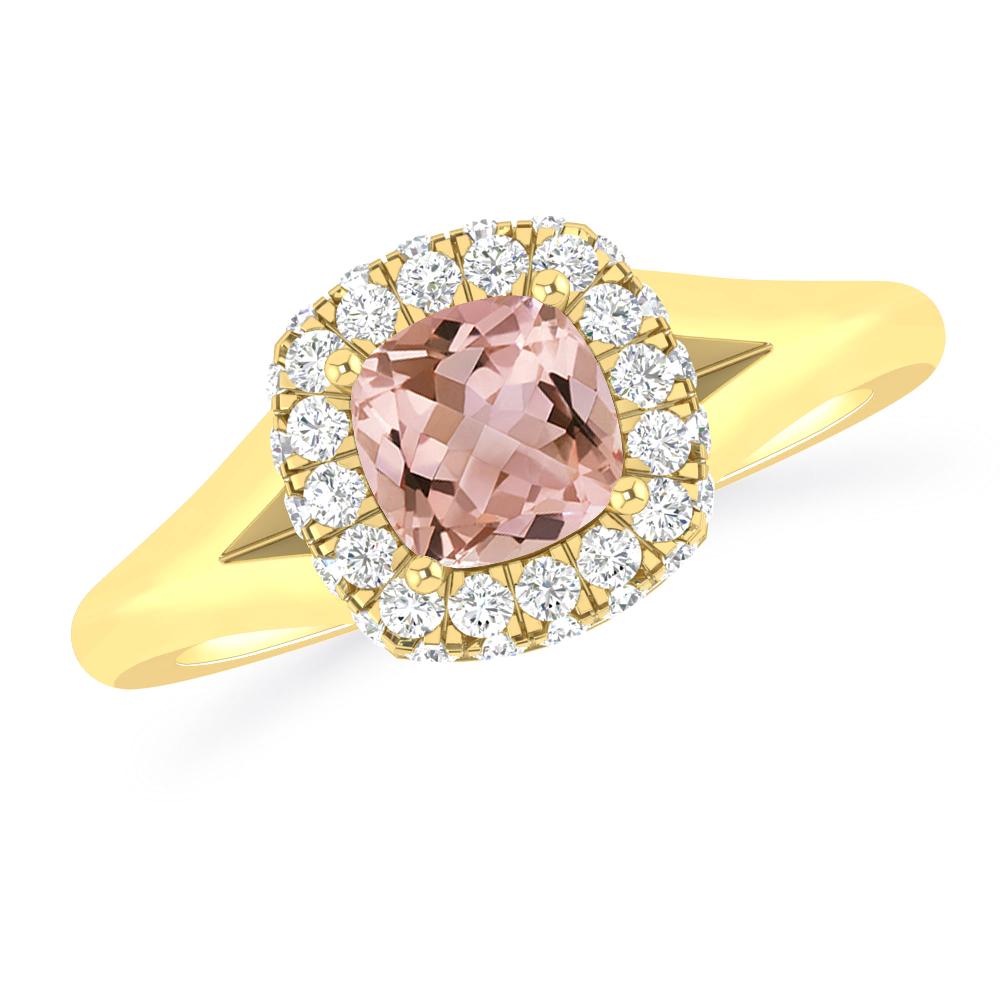 Yellow Gold - Morganite