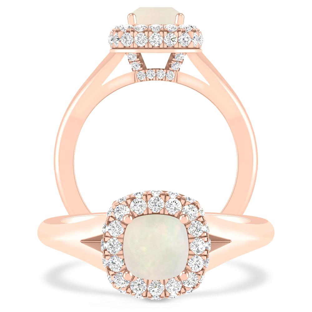 Rose Gold - Opal