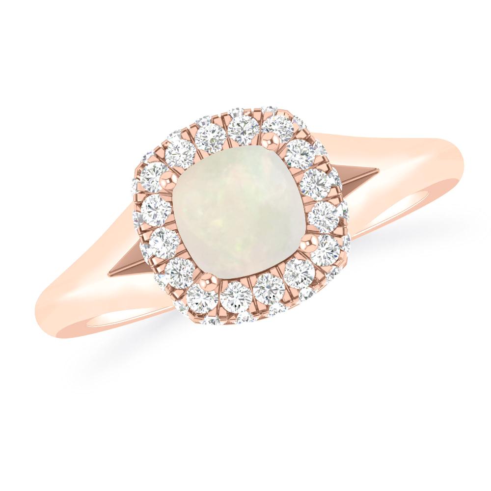 Rose Gold - Opal