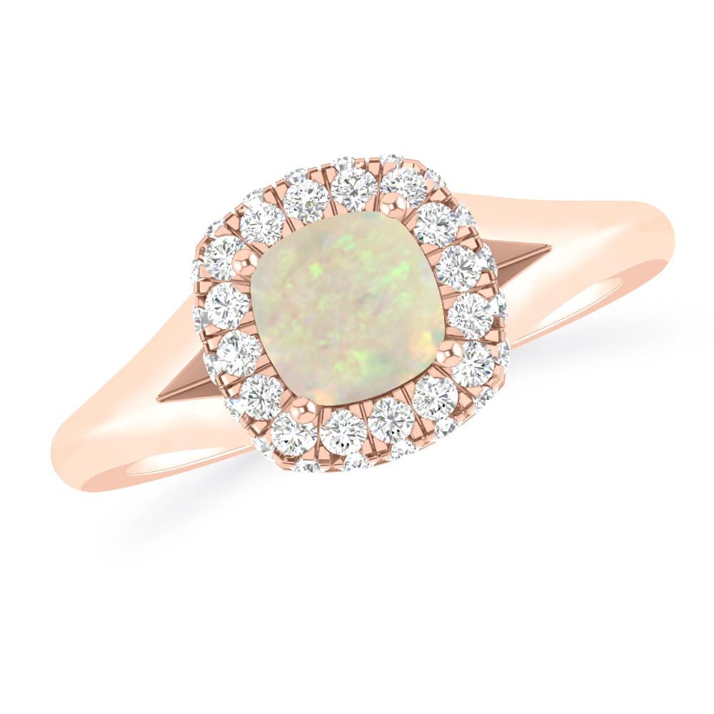 Rose Gold - Opal