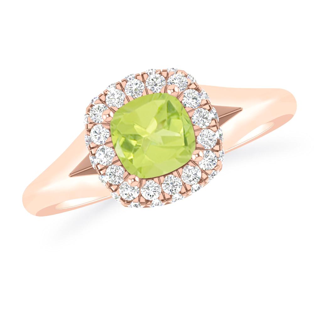 Rose Gold - Peridot