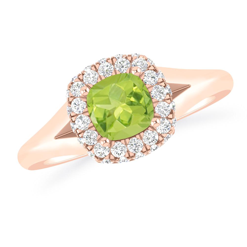 Rose Gold - Peridot