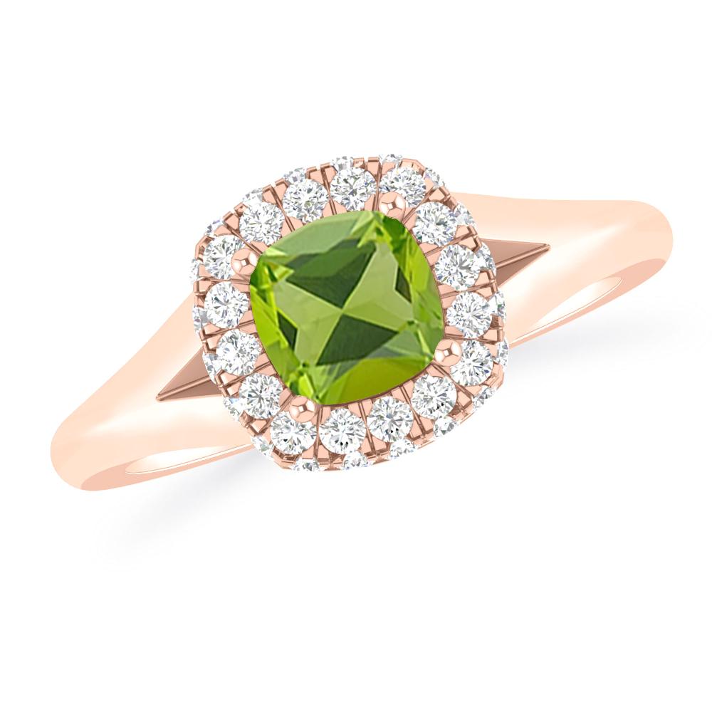 Rose Gold - Peridot