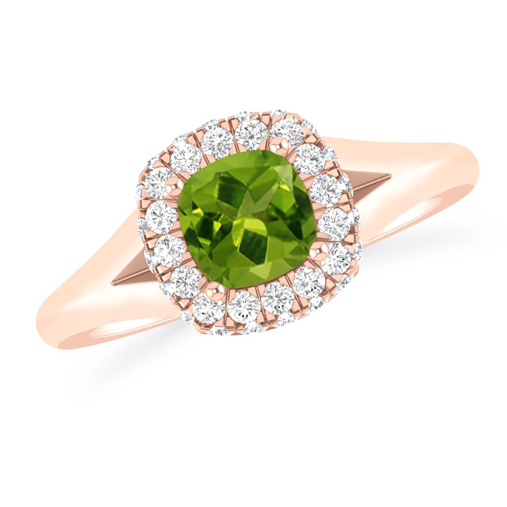 Rose Gold - Peridot