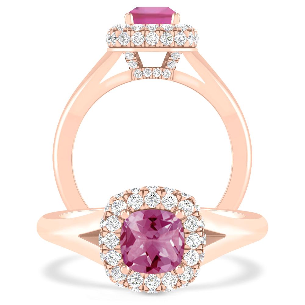 Rose Gold - Pink Tourmaline