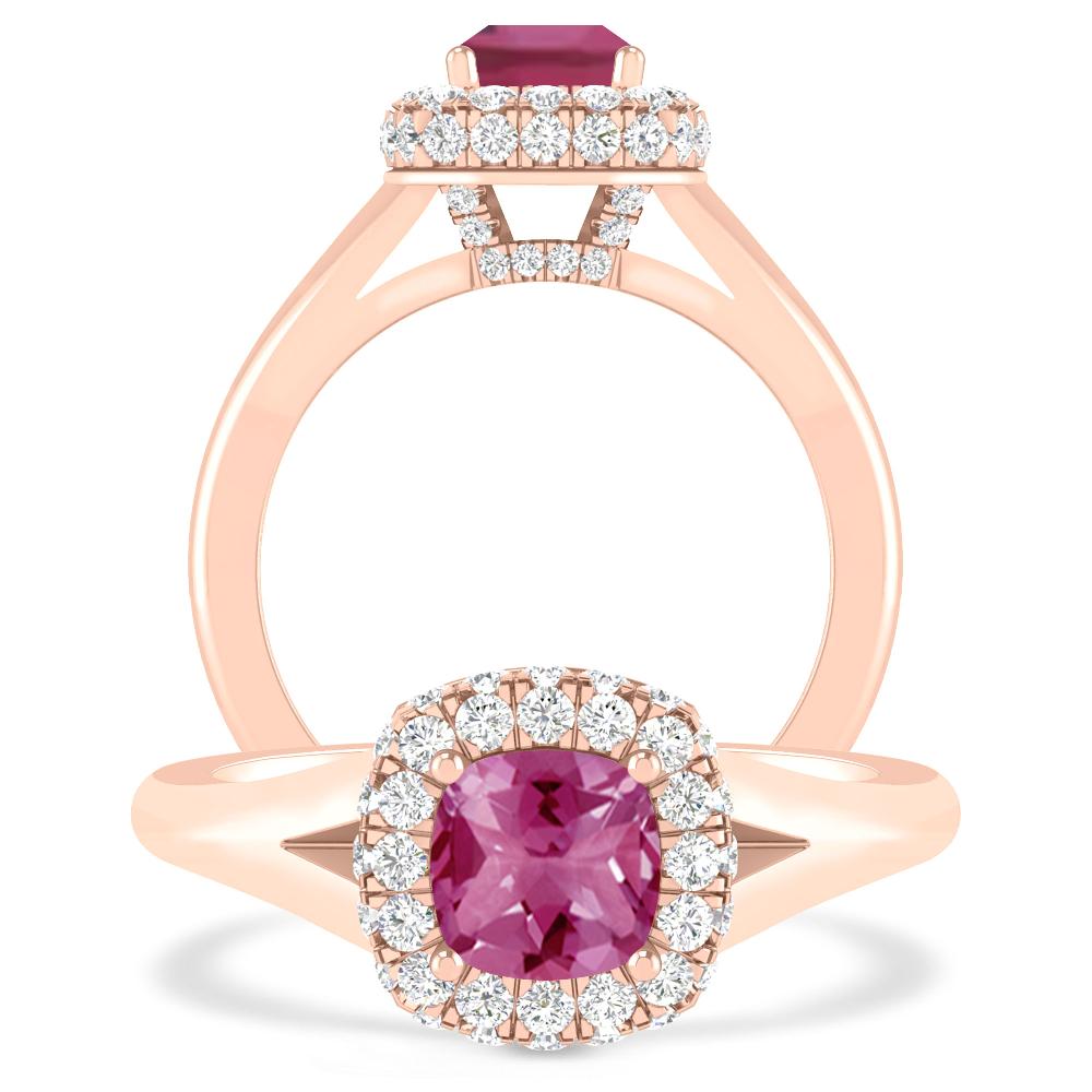 Rose Gold - Pink Tourmaline