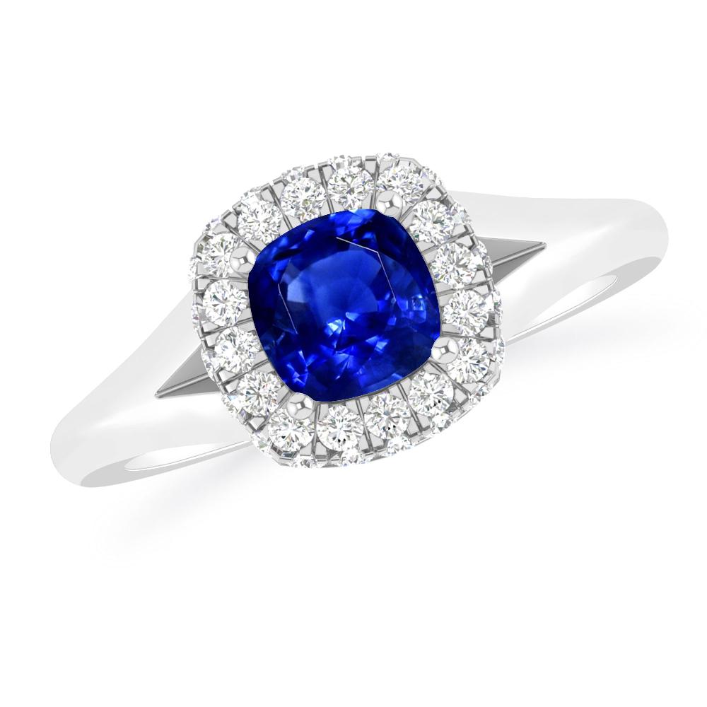 White Gold - Sapphire