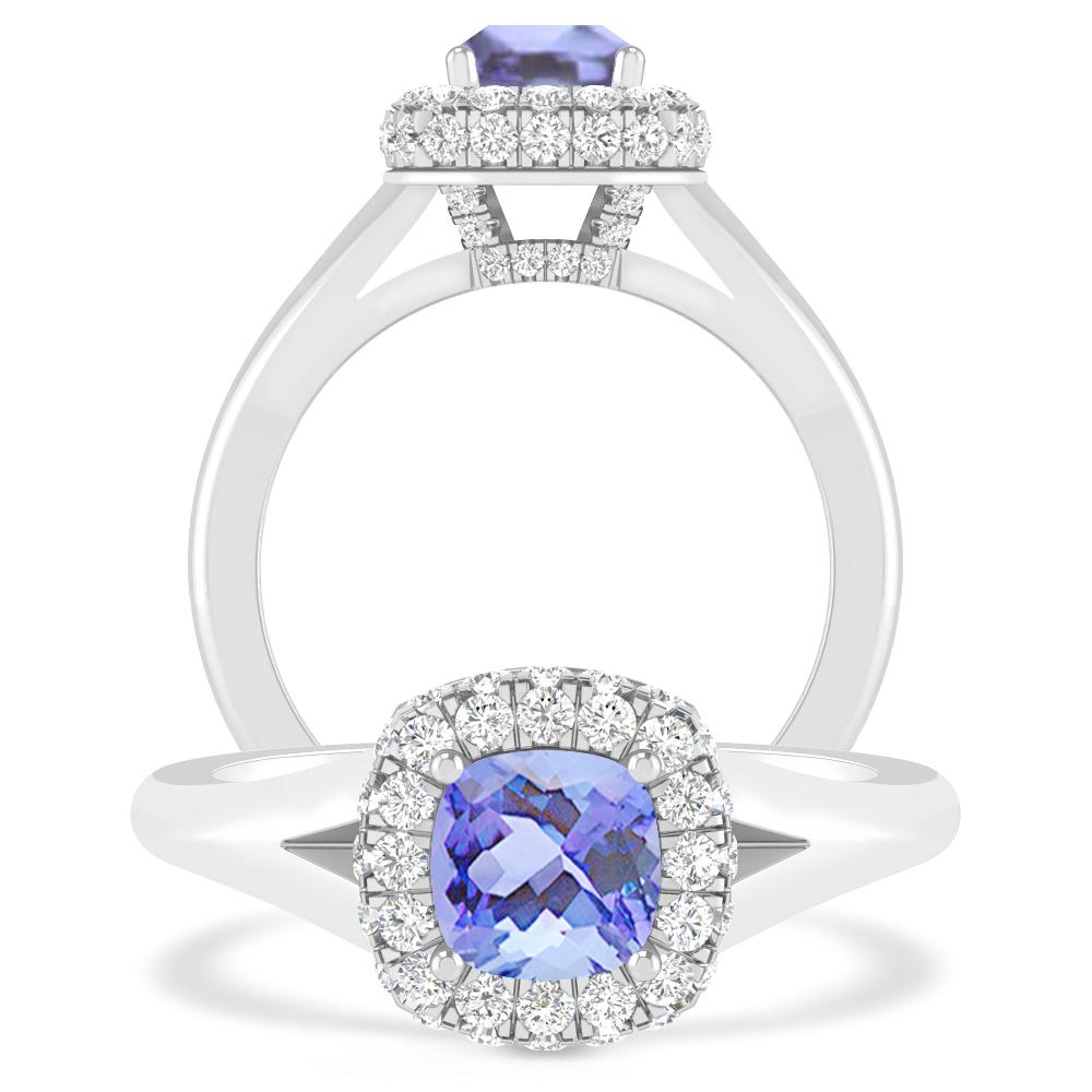 White Gold - Tanzanite