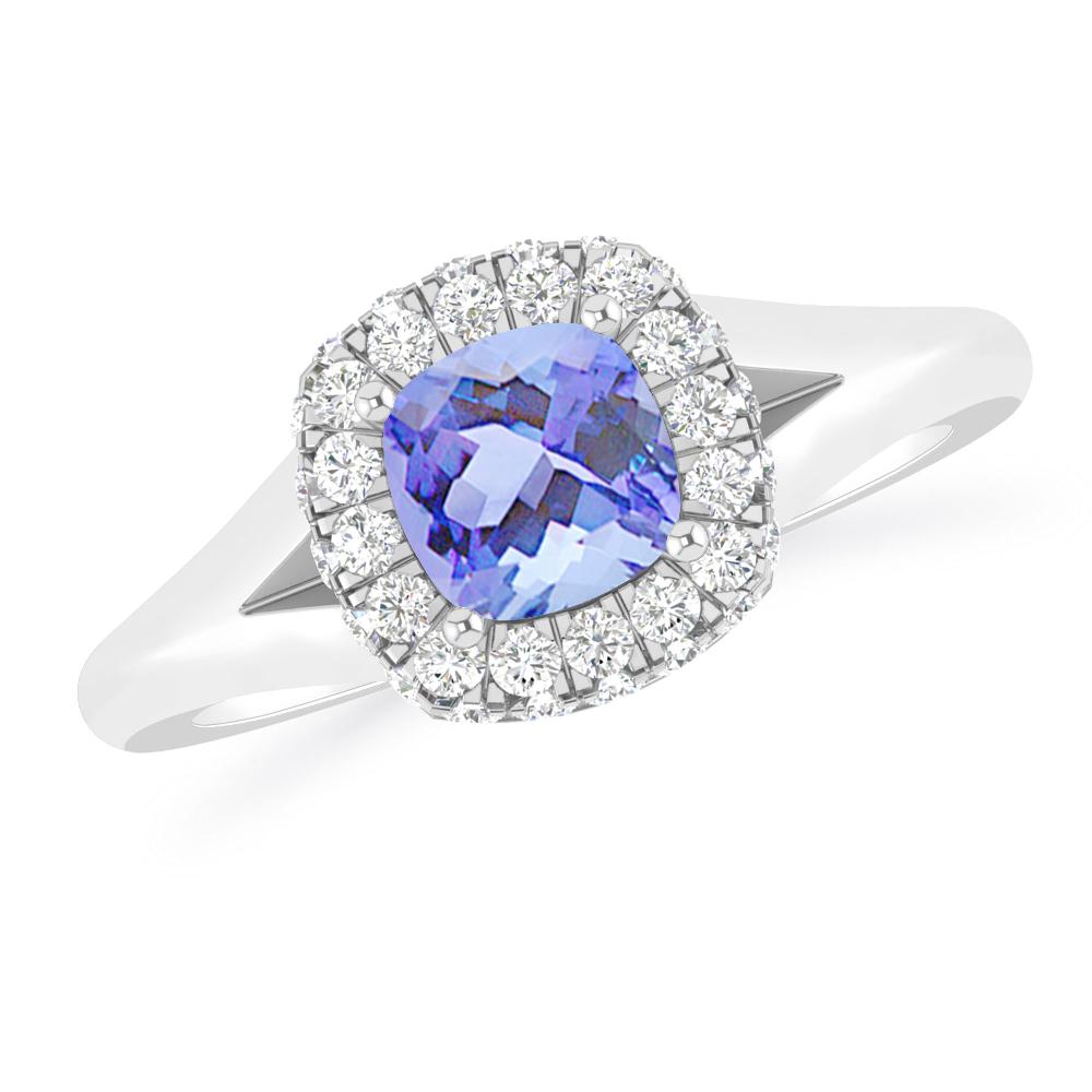 White Gold - Tanzanite