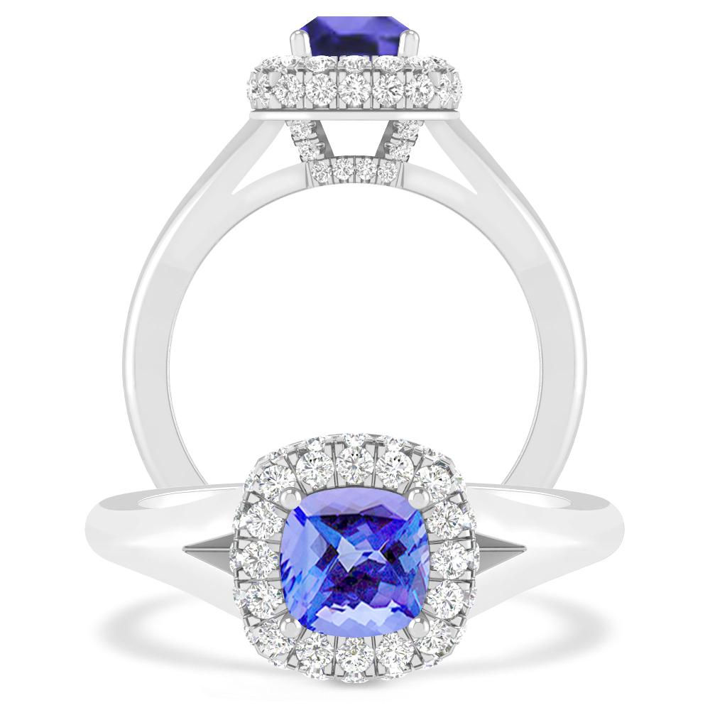 White Gold - Tanzanite