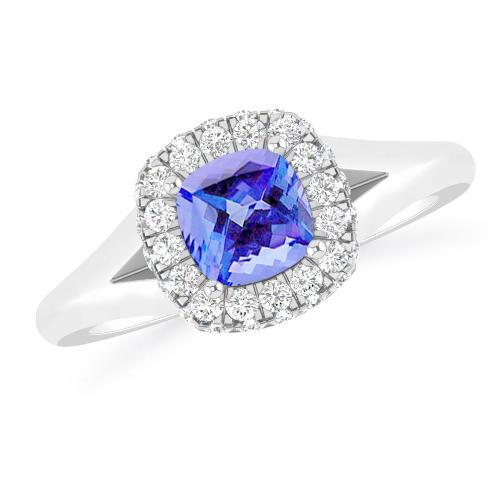 White Gold - Tanzanite