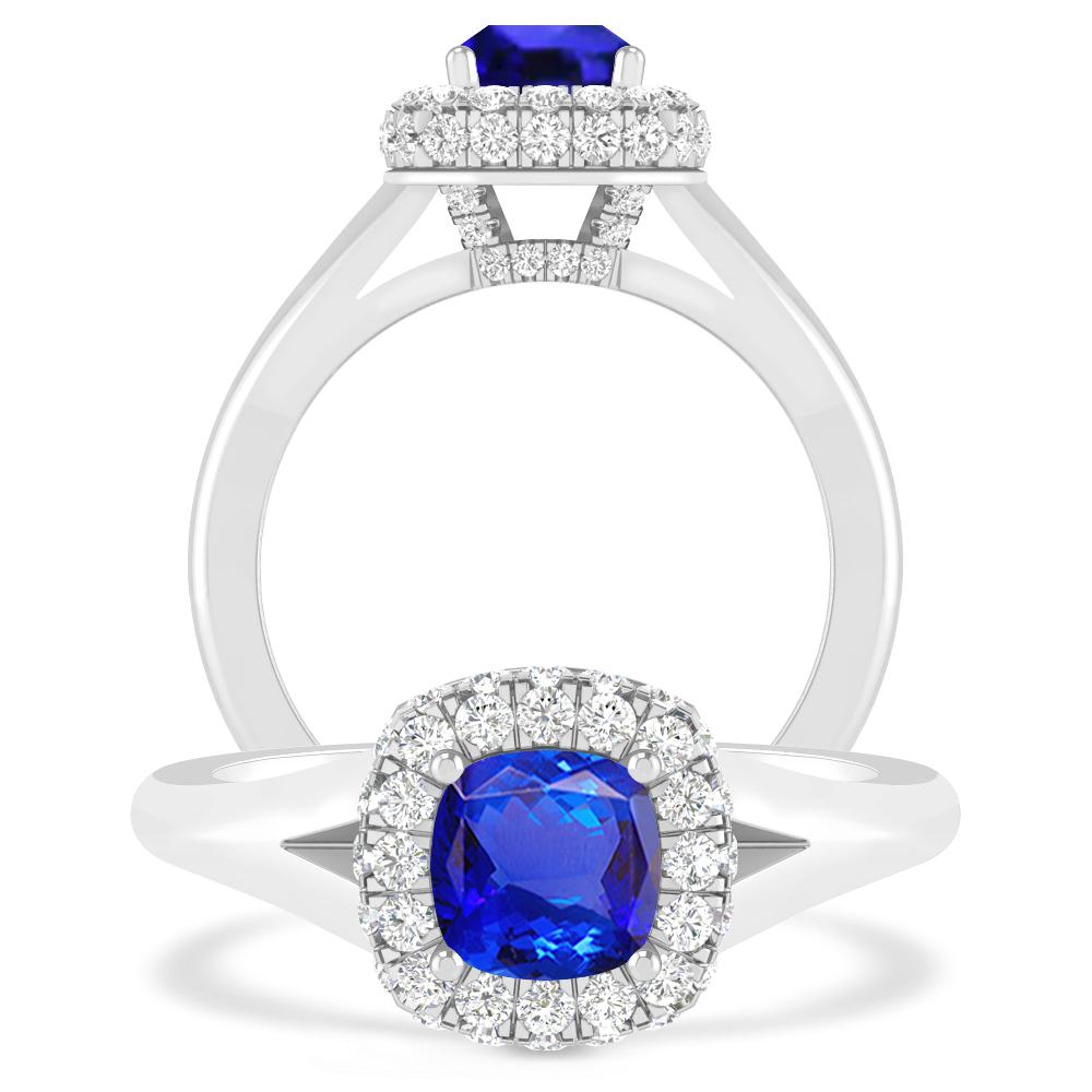 White Gold - Tanzanite